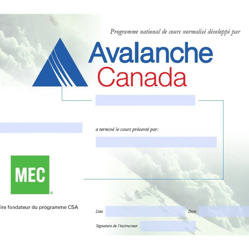 Fournisseur - Certificat CSA EN