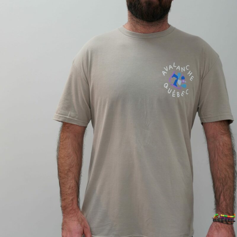 T-shirt Oiseau Unisexe - Beige
